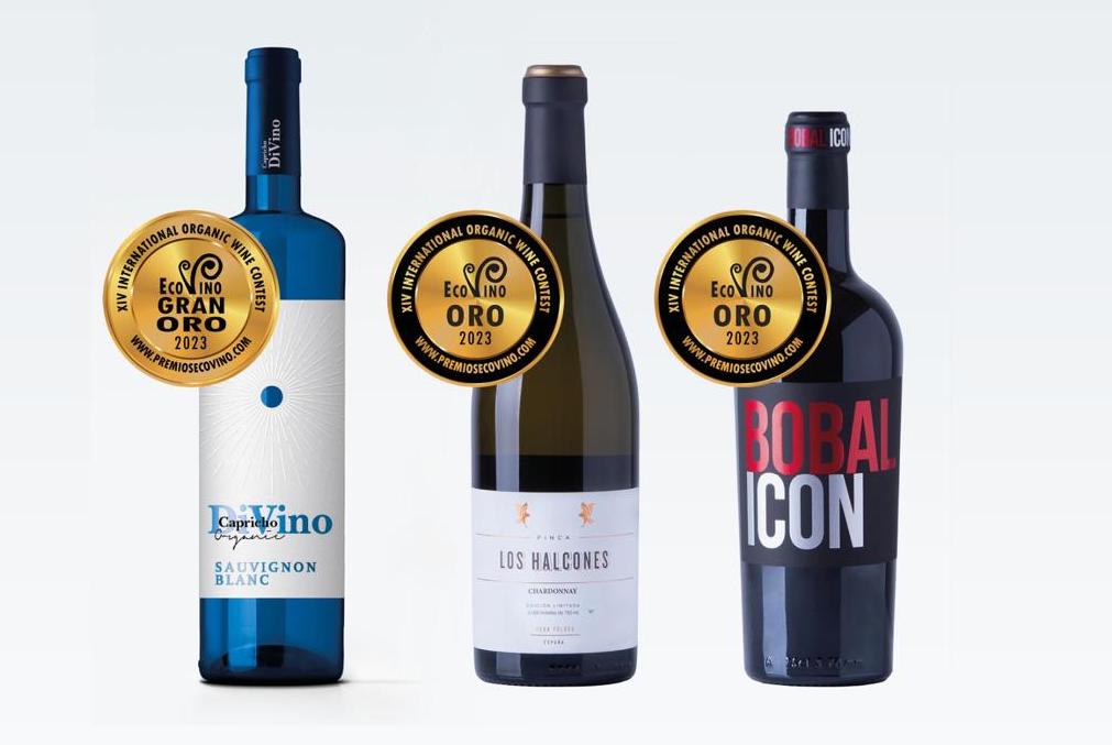 TRES OROS PARA VEGA TOLOSA EN EL XIV INTERNATIONAL ORGANIC WINE CONTEST