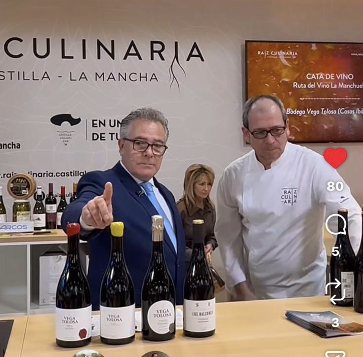 Así fue Fitur,  Vega Tolosa (en redes)